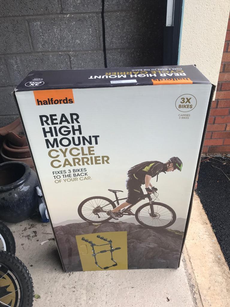 halfords high mount cycle carrier